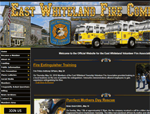 Tablet Screenshot of eastwhitelandfire.org